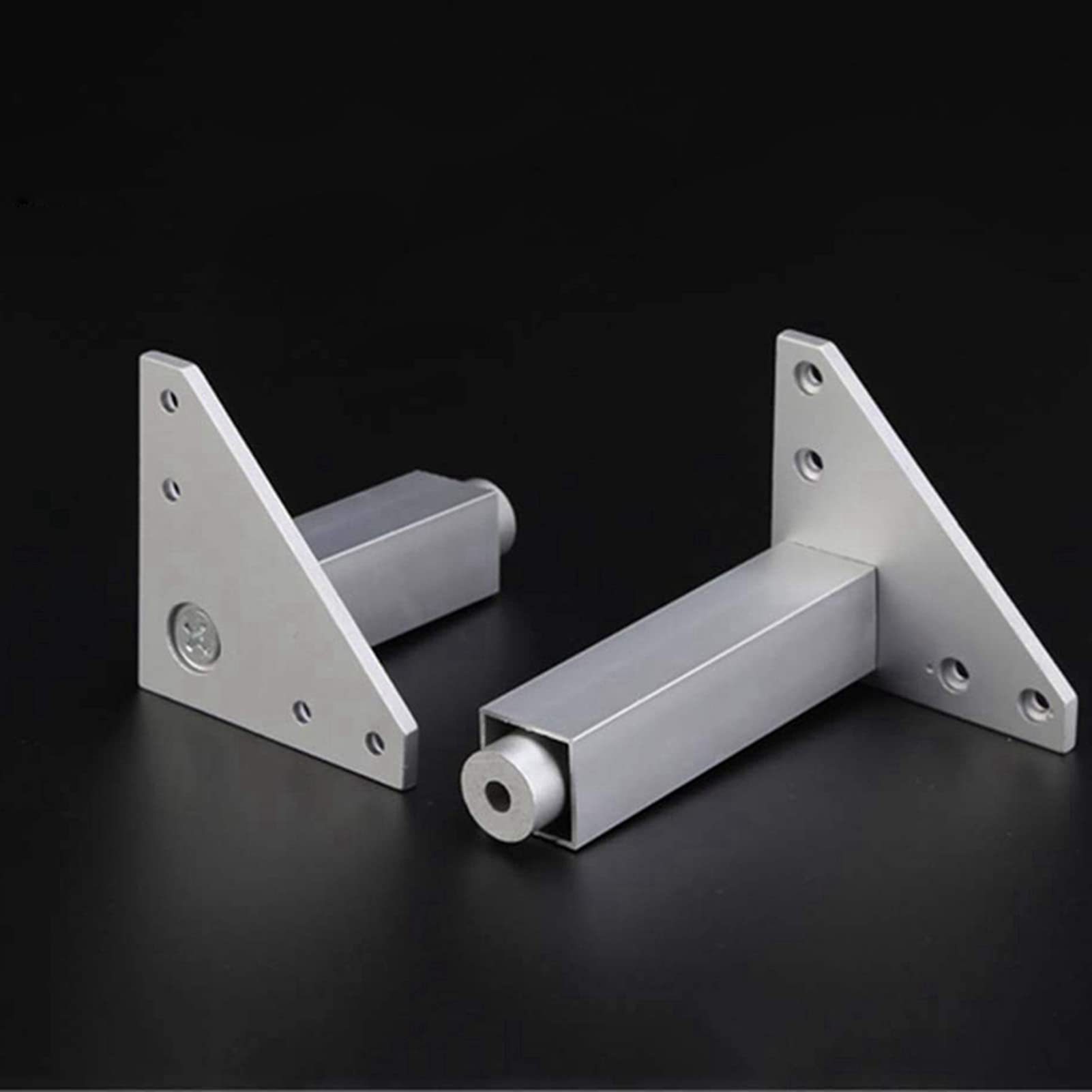 Piedini Per Mobili In Metallo, Lega Di Alluminio Piedino Regolabile Per Mobili Piede di Ricambio per Tavolino da Salotto,Per Tv Cabinet Divano Armadietti Tavolini, 4 Pezzi(30cm/12in)