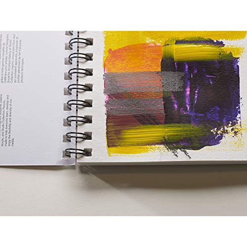 Winsor & Newton Mixed Media Spiral Pad, A4, 250gsm, 30 Sheets, White, 8.3" x 11.7" - Image 4