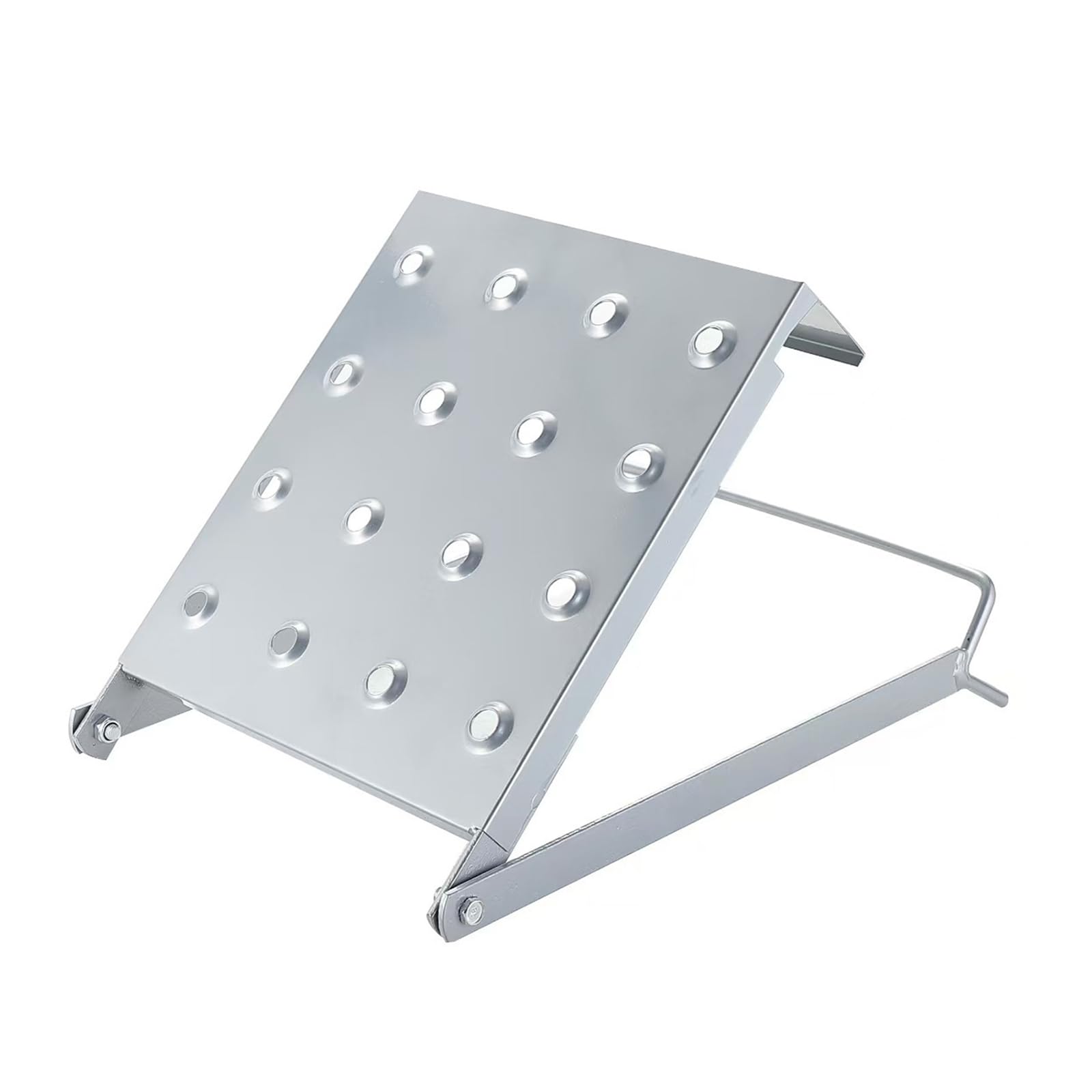 Multifunctional Steel Work Platform for Telescoping Ladders 30X26.5Cm Loading Area Home Improvement Accessories Aluminum Alloy Folding Ladder Attachment