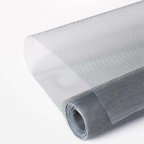 Moustiquaire fenêtre sans perçage 100x100 rideau anti mouche et filet adhésif