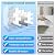 STICKGOO Subway Tile Peel and Stick Backsplash, Thicker Design 12" x 12" Stick on Backsplash Tiles for Kitchen, Bathroom, Wall Tile (10 Sheets, Bright Glossy White)