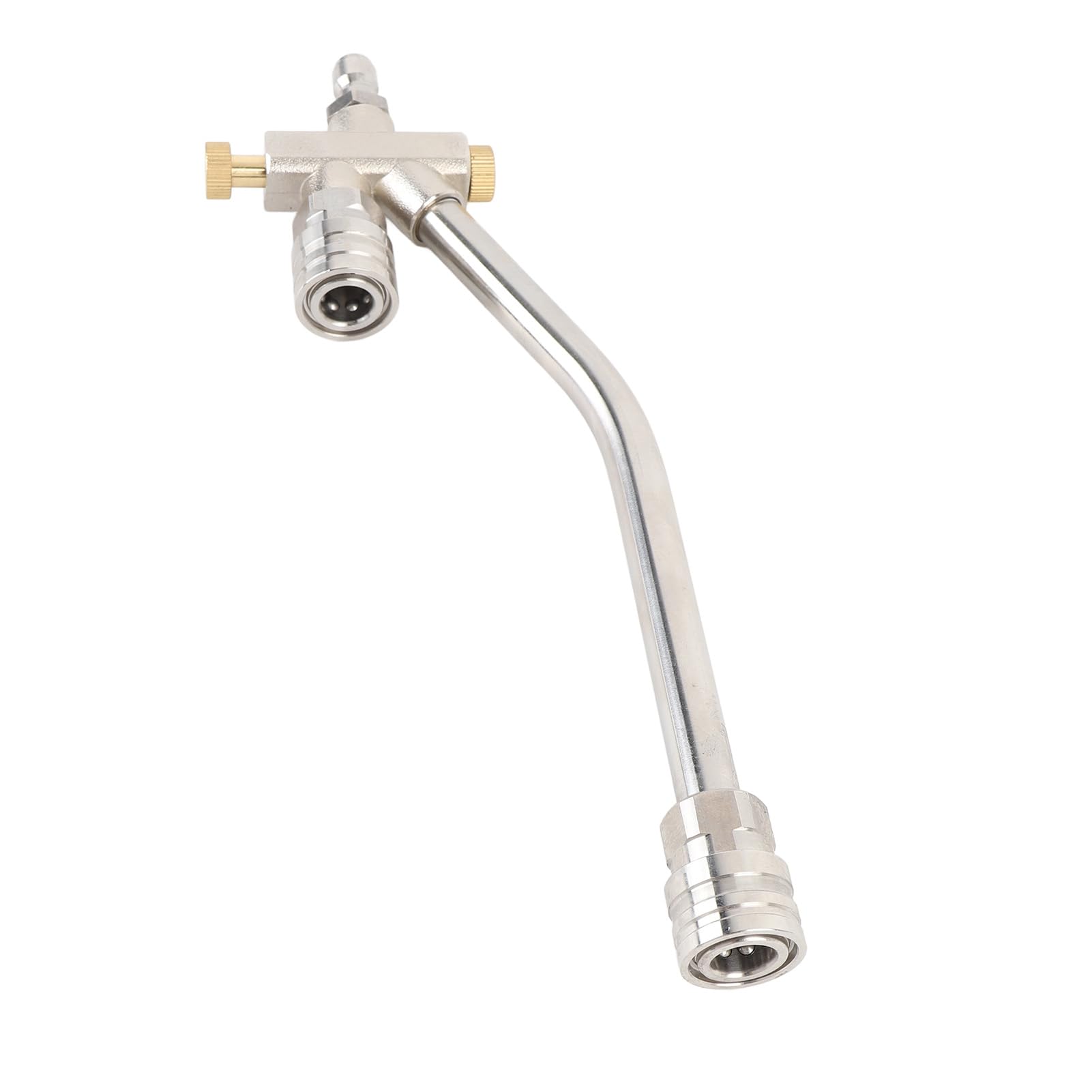 Accesorio de espuma Tnfeeon con válvula dual y conexión rápida de 1/4 para hidrolimpiadora