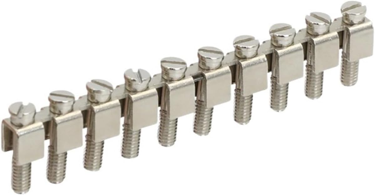 20Pcs FBI 10-8 Jumper 2/3/4/10 Contact Positions UK6N UK 6 Din Rail Terminal Block Wire Connector FBI10-8 2/3/4-8 Fixed Bridge
