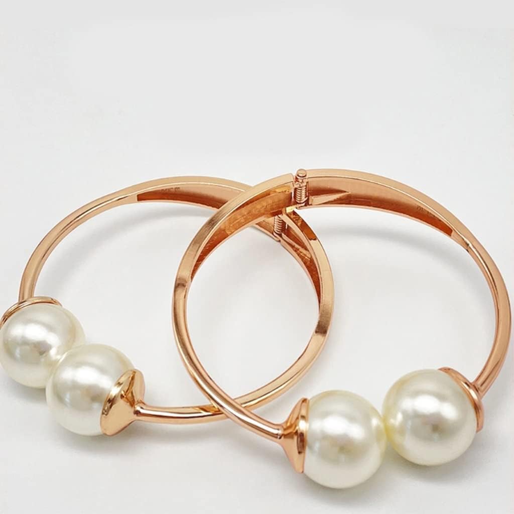 FMURY Curtain Tie Backs Pearl Curtain Clip Curtain Tieback for Home Bedroom Dormitory Office Decorative Hanging Ball