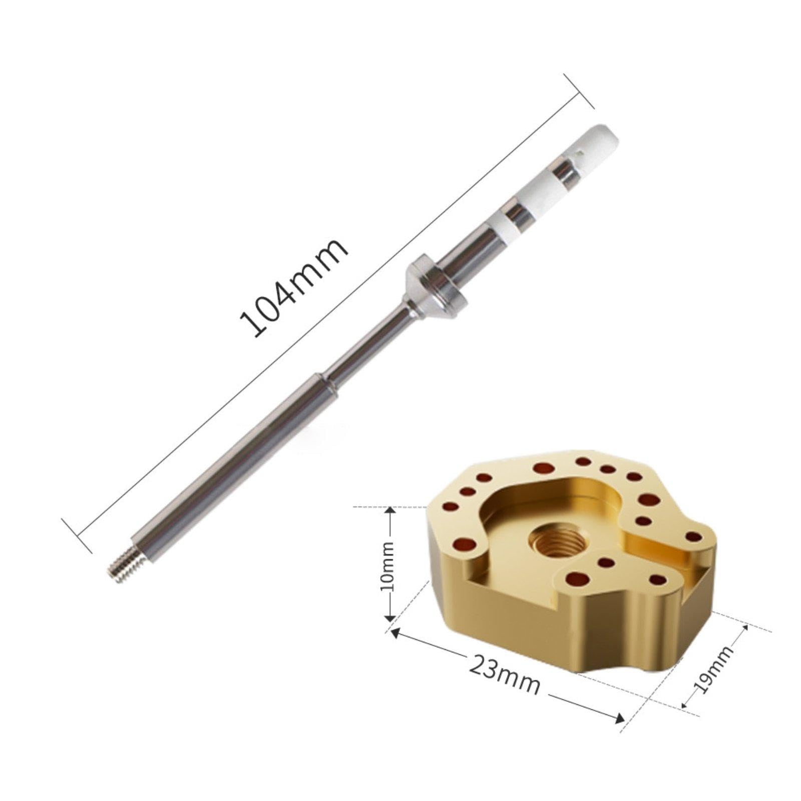 Joystick Saldatura Punta Rame Accessorio Controller Strumento per Riparazione Sostituzione Compatibile Adatto per Tecnici E Appassionati Gioco Manuten, Ts100