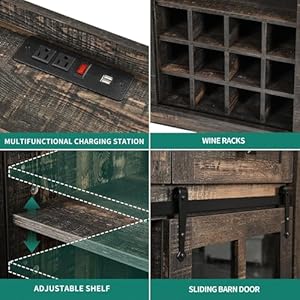 Yitahome53farmhousecoffeebarcabinetkitchensideboardbuffetcabinetstoragewith3drawersstoragecabinetandglassslidingbarndoorforkitchenlivingroomdarkrusticoak Urban Country Home Decor Yitahome 53 farmhouse coffee bar cabinet kitchen sideboard buffet cabinet storage with 3 drawers storage cabinet and glass sliding barn door for kitchen living room dark rustic oak urban country home decor