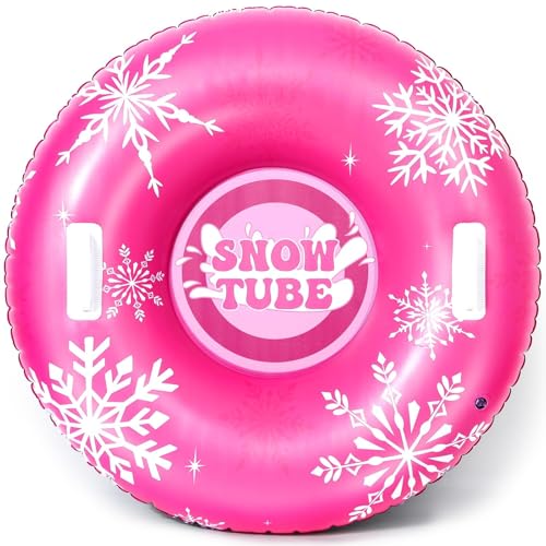 Snow Tube 36" Inflatable Snow Sled for Adult Thickened Heavy