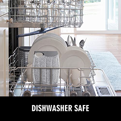 Small Plastic Cutting Board, 7.48" Mini Cutting Board For Small Kitchen Task, Non Slip Cutting Board, Unique Design With Multiple Juice Grooves! Bpa Free, Dishwasher Safe, Easy Grip Handle (Grey) #TOP6