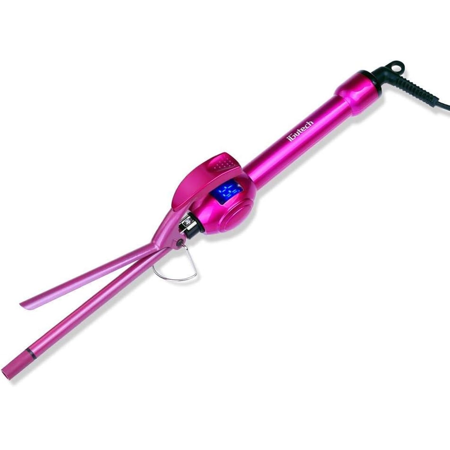 AquaFalcon 9mm Curling Iron Hair Curler,3/8 Inch Small Barrel Curling Iron Ceramic for Long & Short Hair