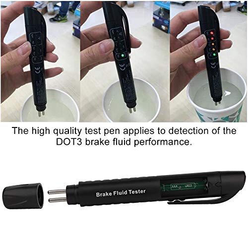 Verificador de fluido de freio – Caneta testadora líquida de óleo de freio automotivo para carro fer