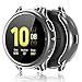 [2 Pack] Case Cover for Samsung Galaxy Active 2 40mm, Soft Clear TPU Protective Bumper Case Anti-Scratch Frame Cover Shell Compatible with Samsung Galaxy Active Watch 2 40mm