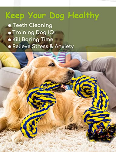 Decyam Dog Rope Toys for Large and Medium Breeds, 2 Pack of Heavy Duty XL Indestructible Dog chew Toys - Image 4