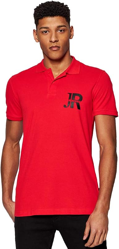 John Richmond Men's Black Polo Shirt 