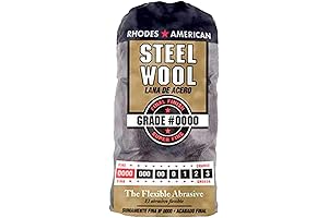 HOMAX PRODUCTS TV713206 Premium Super Fine #0000 Grade Steel Wool Pad (12 Count)