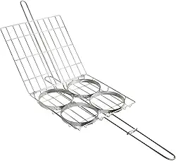 Grelha Para Fazer Carne Hamburguer Na Churrasqueira