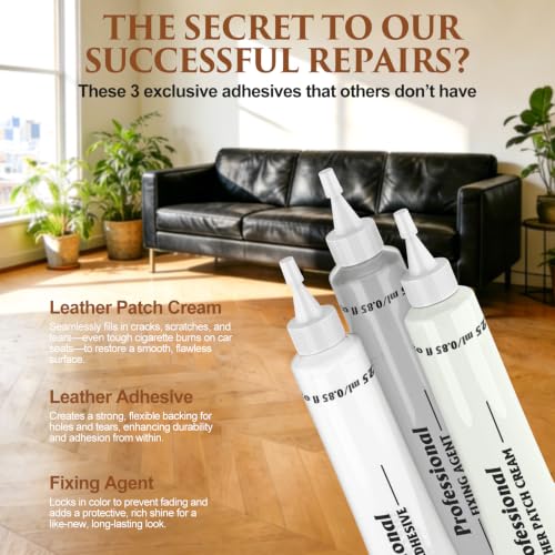 Quadence Black Leather Repair Kit