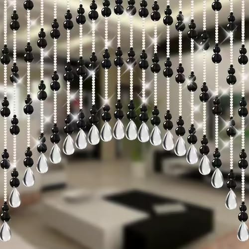 Ceoekss �̂�� �r�[�Y�J�[�e�� ������� ���� �Ԏd�؂�J�[�e�� �N���X�^������ ��̂�� �K���X�f�� DIY �C���e���A�p(D,50��)