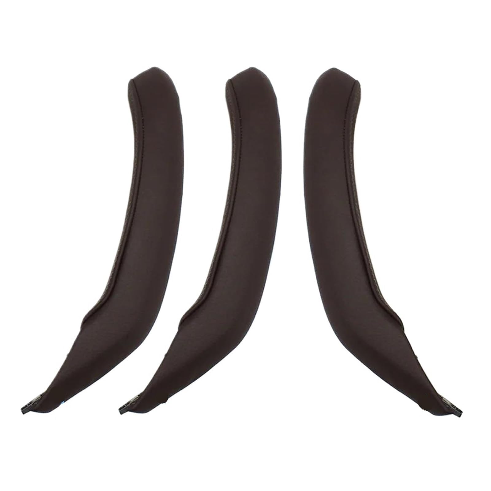 JYUTDW Inner Door Handle Car Door Interior Handle Accessories for BMW for X3 X4 F25 F26 2010-2016(RHD 3PCS Moka)