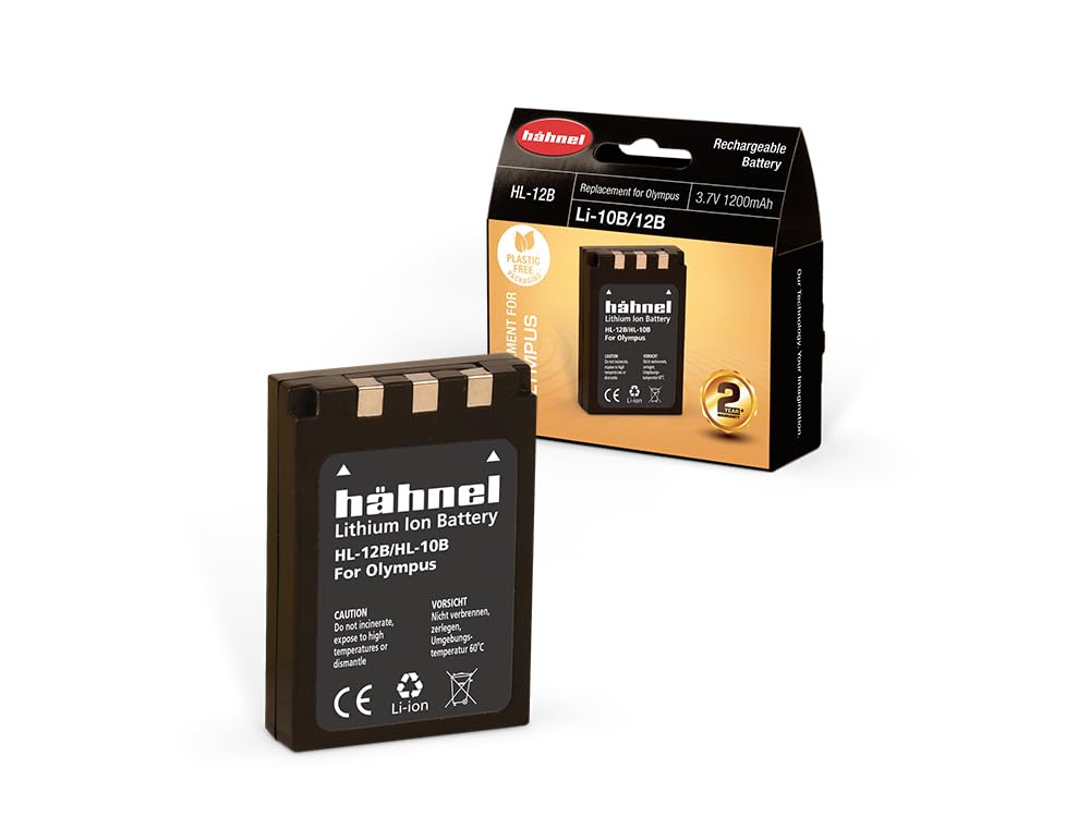Hahnel Li-10B/12B 1200Mah Hl-12B/10B Battery For Olympus Digital Camera 5099113001986