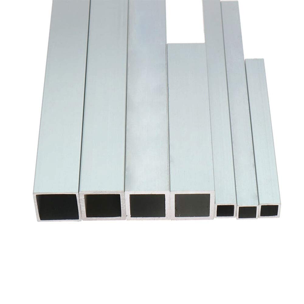 5 Pezzi Di Aste Di Collegamento In Alluminio Quadrato 10x10mm E 20x20mm Per Modelli RC (Auto E Barche)