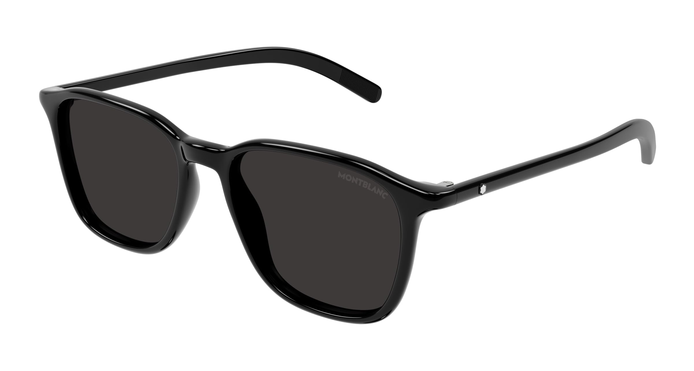 Montblanc Men's Black Mb0325s Sunglasses - Sunglasses - 53 Mm - Accessories