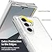Hiooloon Magnetic for Galaxy Z Fold 7 Case Clear, Compatible with MagSafe, Built-in 2-Way Kickstand [Horizontal & Vertical Stand] Magnetic Slim Fit Anti-Slip Rugged Bumper Cover (Clear)