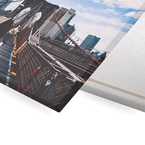 Tableau déco pompier Brooklyn pour combler un manque d'espace mural