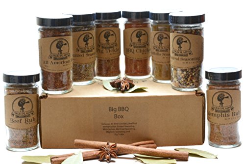 BBQ Rub and Spices Gift Set of 8 ~ Gift Set by High Plains Spice Company ~ Gourmet Meat and Veggie Spice Blends & Rubs For Beef, Chicken, Veggies & All Recipes ~ Spice Blends Handcrafted In Colorado BBQ Rub and Spices Gift Set of 8 ~ Gift Set by High Plains Spice Company ~ Gourmet Meat and Veggie Spice Blends & Rubs For Beef, Chicken, Veggies & All Recipes ~ Spice Blends Handcrafted In Colorado