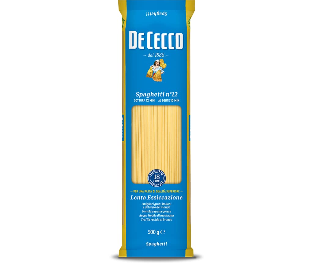 De Cecco Spaghetti (500g) Pack of 6 Grocery & Gourmet Food