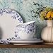 Noritake Bloomington Road Blue 30-Piece Dinnerware Set, Service For 6