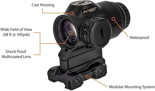 Miniatura 3 de Primary Arms SLX 3X Microprisma con luz roja ACSS Raptor 5.56.308 retícula - Patio