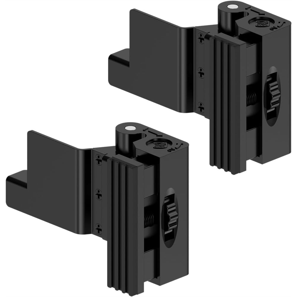 UDSKNV[KSL Flip Lock No Drilling Portable Security Door Reinforcement Lock-Prevents Doors from Being Opened, Apartment Hotel,Travel