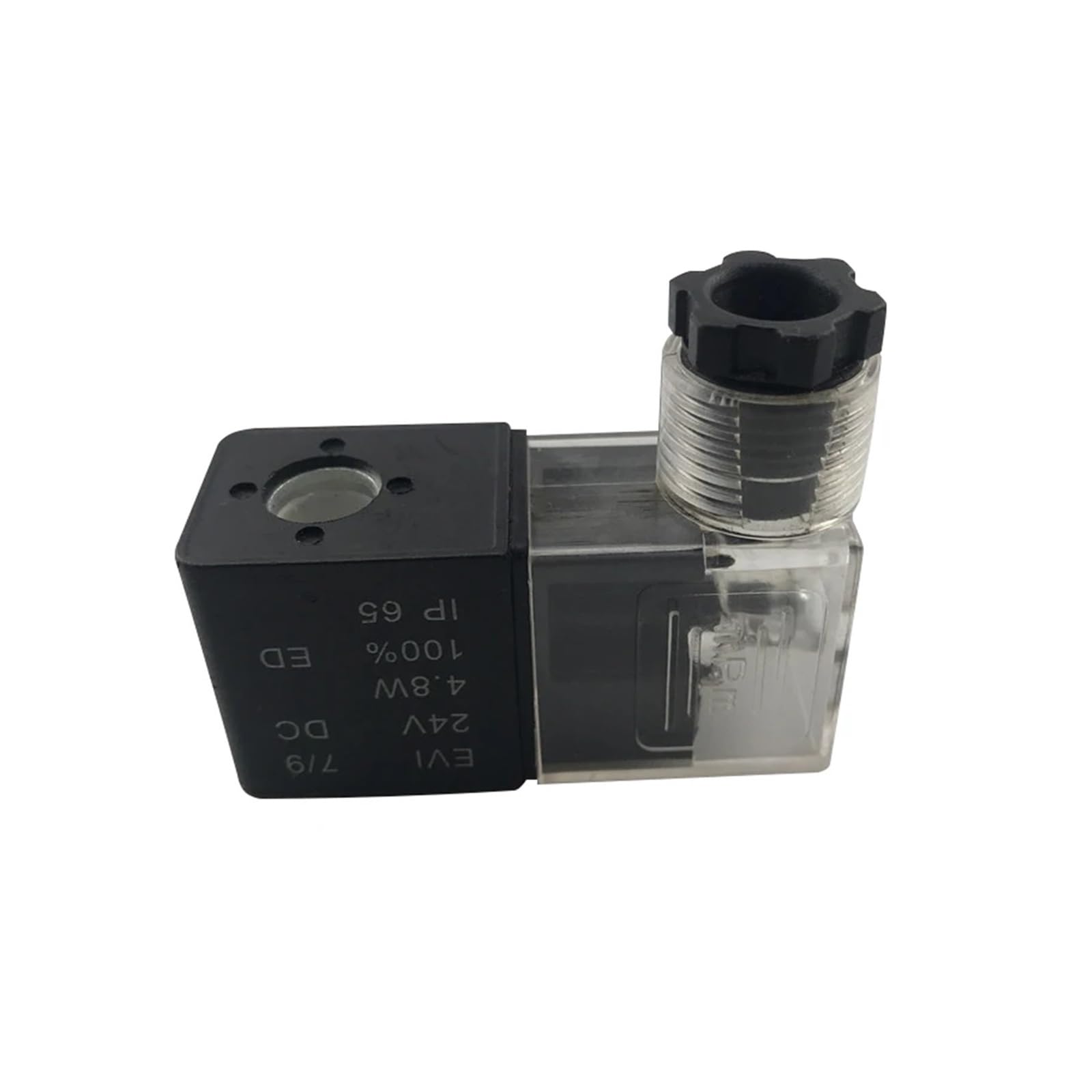 Bobina de válvula Control solenoide 4V210-8 4V310-10 Piezas neumáticas DC24V AC220V Tamaño del Orificio Interno 9 mm Altura 30(DC24)