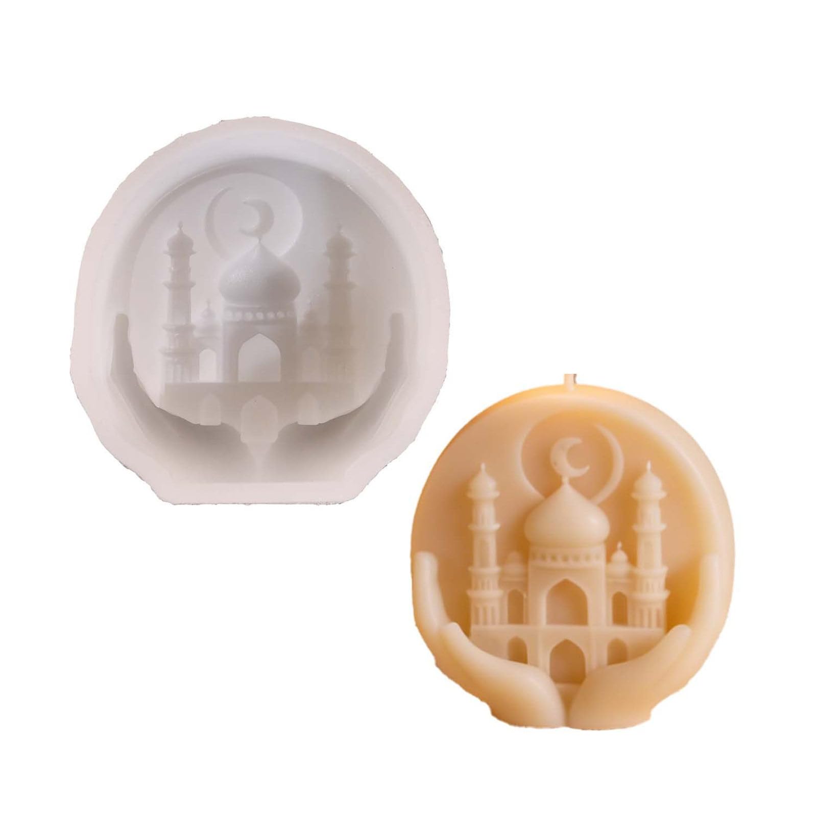 Jazuaiao Sturdy Silicone Castles for Unique Aromatherapys Decoration and Artistics Projects Castles