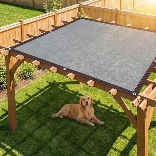 Tissu d'ombrage gris haut de gamme 80% filet de jardin robuste