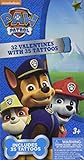 Valentines Day 32ct Paw Patrol with Tattoos Exchange Cards