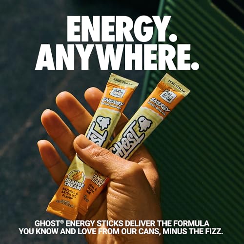 Image of GHOST Sugar-Free Energy Drink Packets, Orange Cream, 24 Sticks