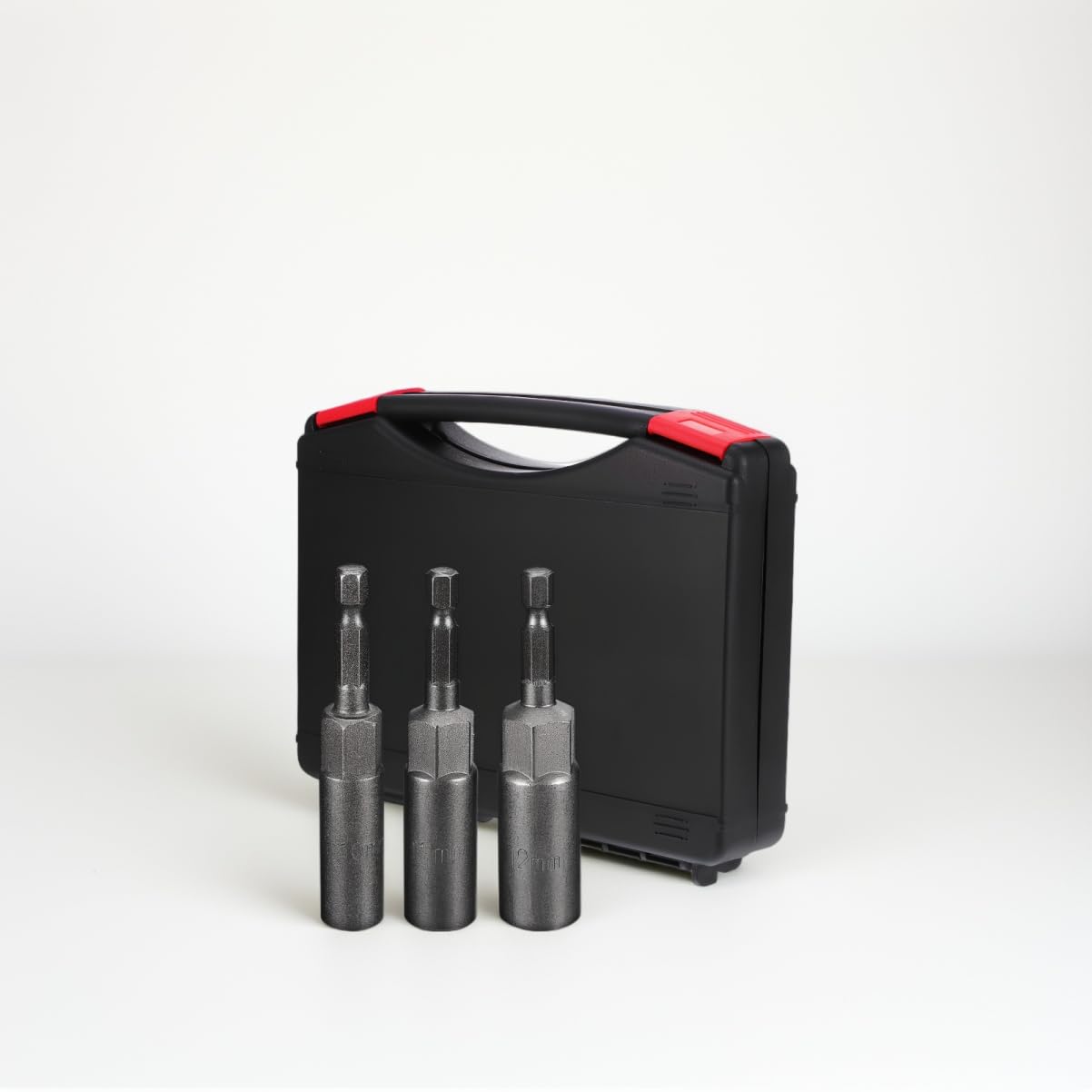 NUOBESTY 1 Set Juego de Brocas para Cabezal con Caja de Almacenamiento, Diseño Profundo 80mm para Taladro, Precisión y Resistencia