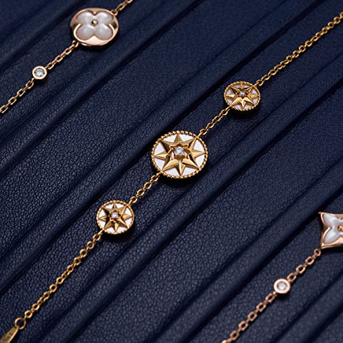 Oirlv PU Leather Jewellery Tray Stackable Jewellery Tray Jewellery Organiser Tray Jewellery Display Tray for Necklace Long Chain Pendant Display and Organiser - Image 3