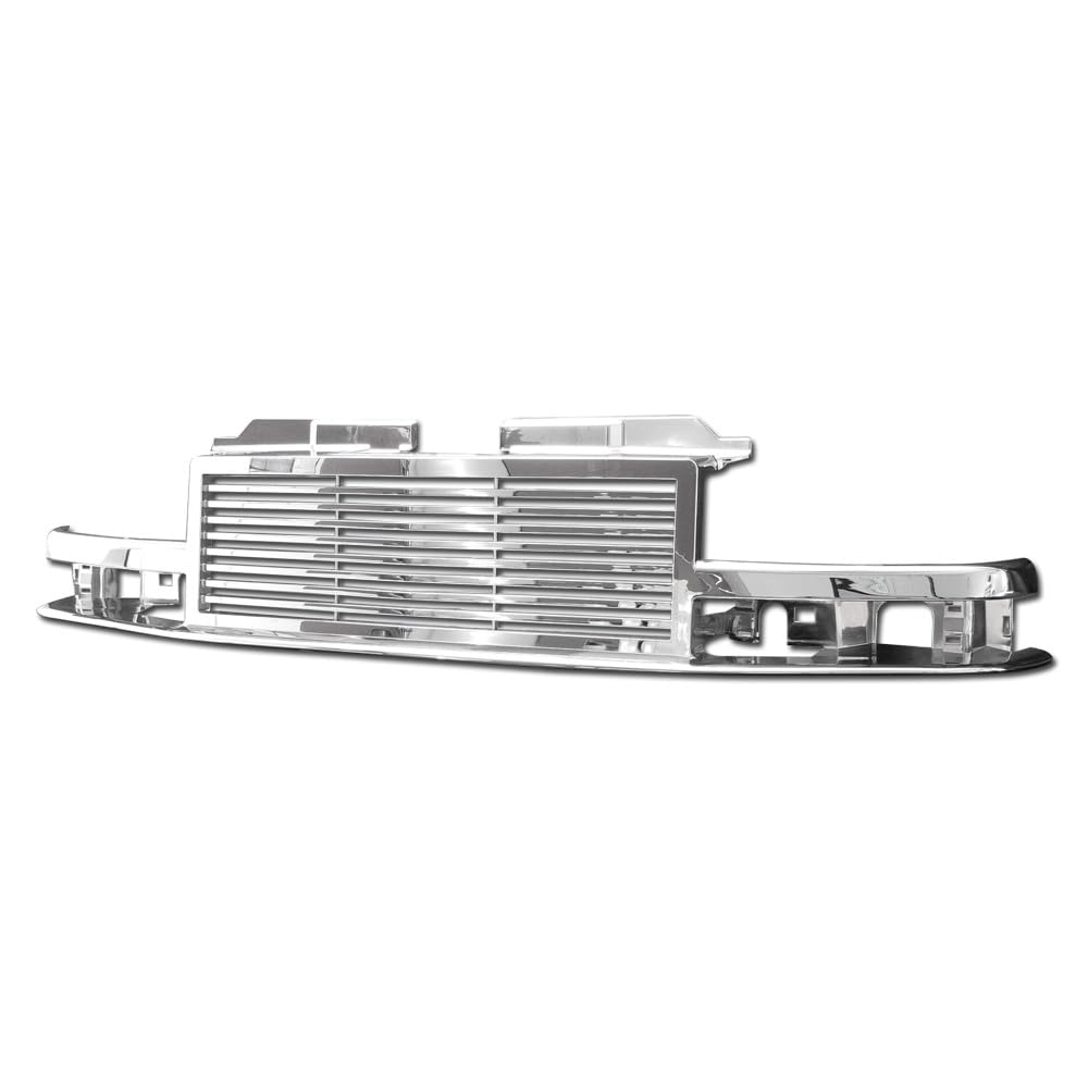 Chrome Grille Assembly For 1998-2004 Chevy S10 & 1998-2005 Blazer - Includes Center Molding 5 thumbnail image