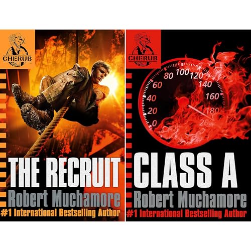 Image of CHERUB Series Starter Set by Bestselling Author Robert Muchamore: Young Adult Spy Thrillers Begin with 'The Recruit' and 'Class A'