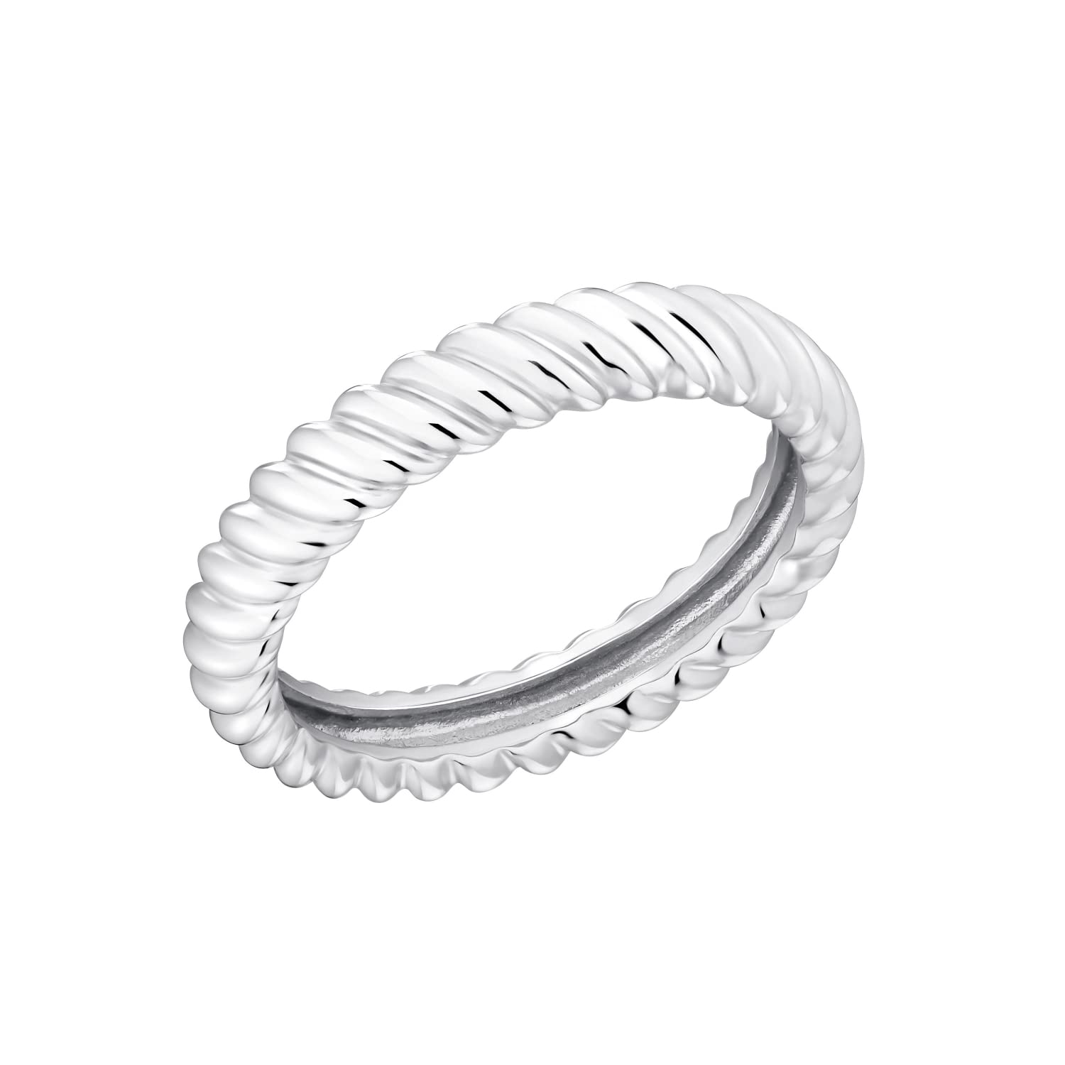 Amor Ring 925 Sterling Silber Damen Ringe, Silber, Kommt in Schmuck Geschenk Box, 2035578