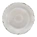 Supreme Housewares 503 Gourmet Art Heavyweight and Durable Melamine 19 Inch Round Platter, Indoors Outdoors, Party, Wedding, Birthday and Everyday Use, Crackle, Cream