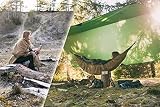 AMAZONAS Ponczo podwodne 2 w 1, hamak, ochrona przed ciepłem i ponczo do 0°C, 260 x 120 cm, 990 g, kolor brązowy, wymiary opakowania 1 010 g