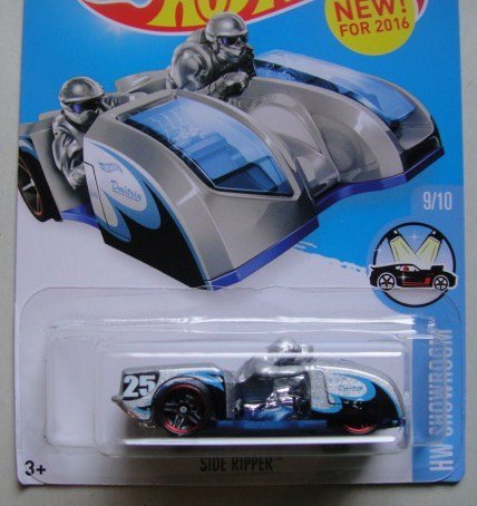 Hot Wheels HW Showroom 9/10 Silver/Blue Side Ripper 119/250