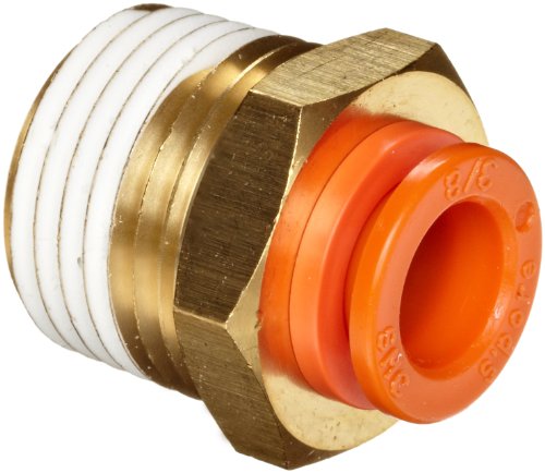Racor instantáneo SMC KQ2H11 de latón con sellador integrado para evitar fugas de aire