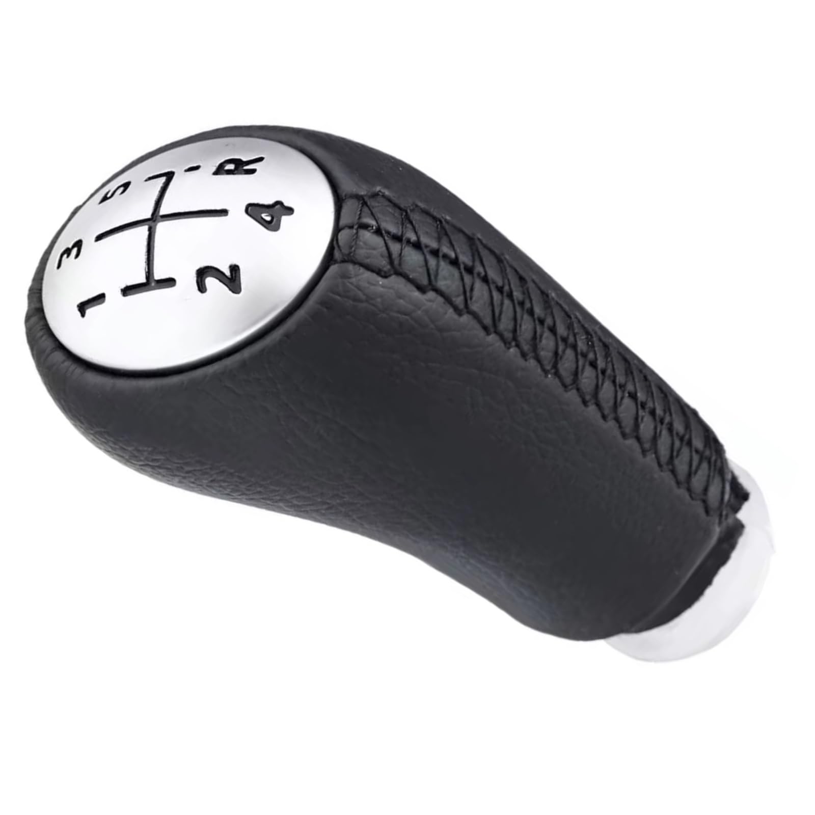 Sadettb Black Compatible With For Kangoo 2009 Automotive Interior Fittings Matte Gear Shift Knob Shifter Stick Headball Pen Ball Arm