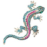 HETICA Animal Brooch for Women, Funny and Cute Flower Brooch Safety Pins Clothing Backpack Hat Decoration Enamel Pins Fashion Women Brooches and Pins Jewelry