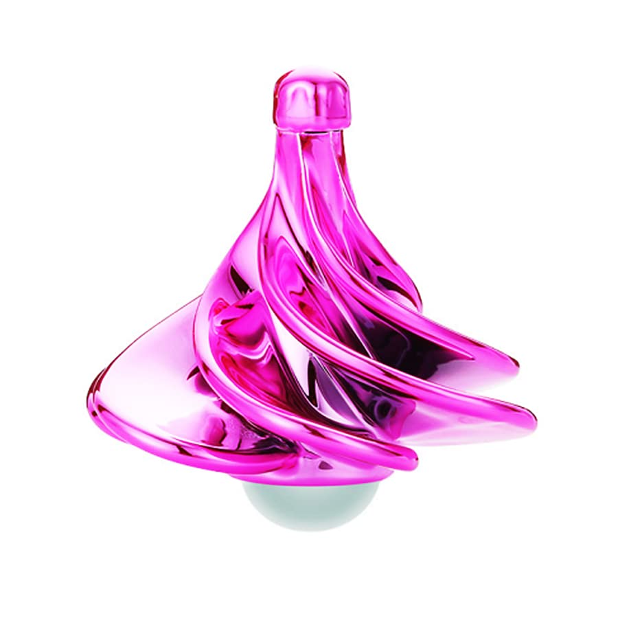 Origin memory Spinning Top, Wind Gyro, Wind Blow Turn Gyro Desktop Decompression Toys, Airflow Spinning Gyro, Desktop Gyro (Rose Pink)