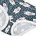 JHKKU Girls' Underwear Toddler Polar Bear Briefs Soft Cotton Breathable Comfort Panties Kids Undies 3T